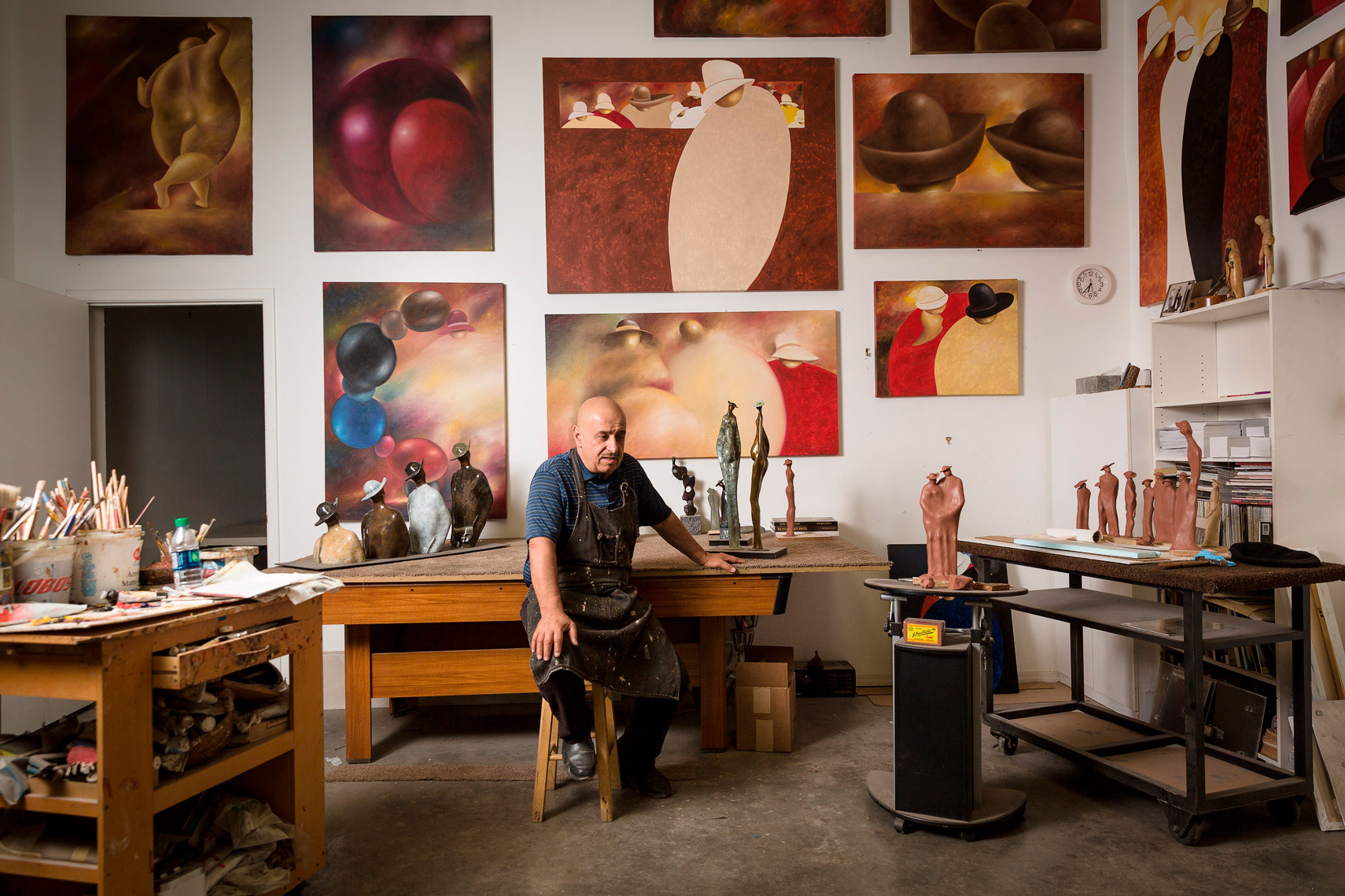 Guilloume - Artist - Studio visit - Southwest Art Magazine